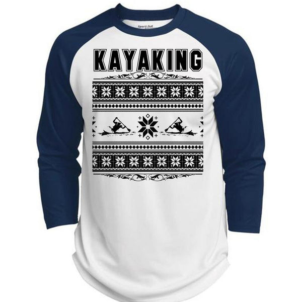 Being A Kayaking T Shirt, I Love Kayaking T Shirt, Awesome T-Shirts  (Polyester Game Baseball Jersey)