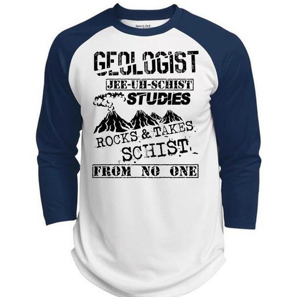 Being A Geologist T Shirt, I Love Geologist T Shirt, Awesome T-Shirts  (Polyester Game Baseball Jersey)