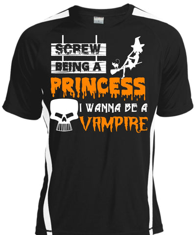 A black t-shirt with the shopify logo