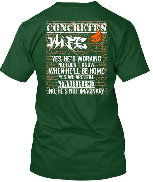 Concrete's Wife T Shirt, We Are Still Married T Shirt