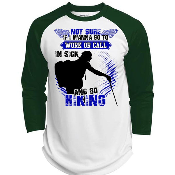Go Hiking T Shirt, I Love Hiking T Shirt, Awesome T-Shirts  (Polyester Game Baseball Jersey)
