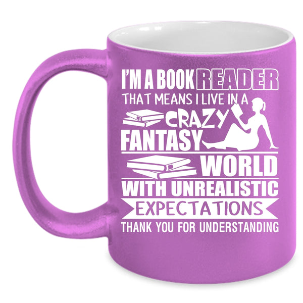 I'm A Book Reader Coffee Mug, Cute Gift For Booker Coffee Cup