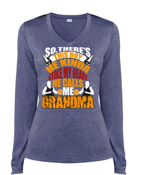 He Kinda Stole My Heart T Shirt, He Calls Me Grandma T Shirt