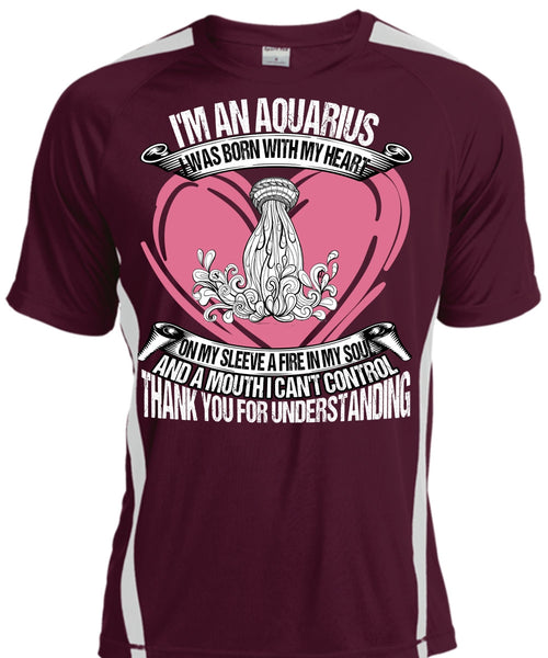 I'm An Aquarius T Shirt, I Can't Control T Shirt, Cool Shirt
