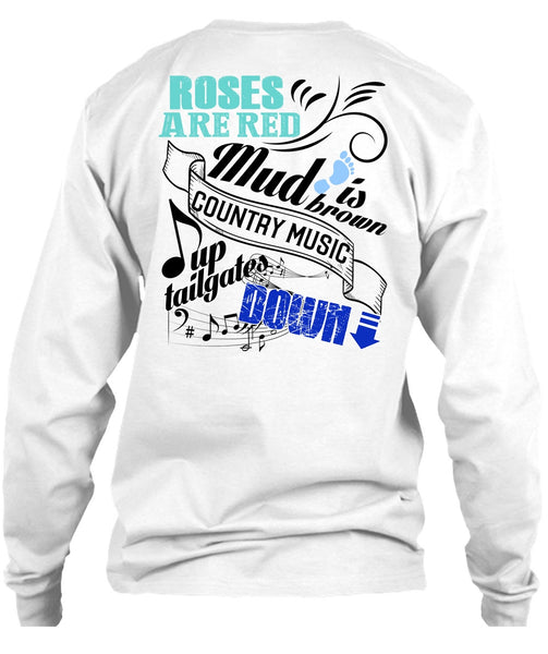 Roses Are Red T Shirt, I Love Music T Shirt