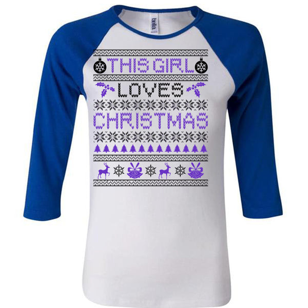 This Girl Loves Christmas T Shirt, Noel Christmas T Shirt, Awesome T-Shirts