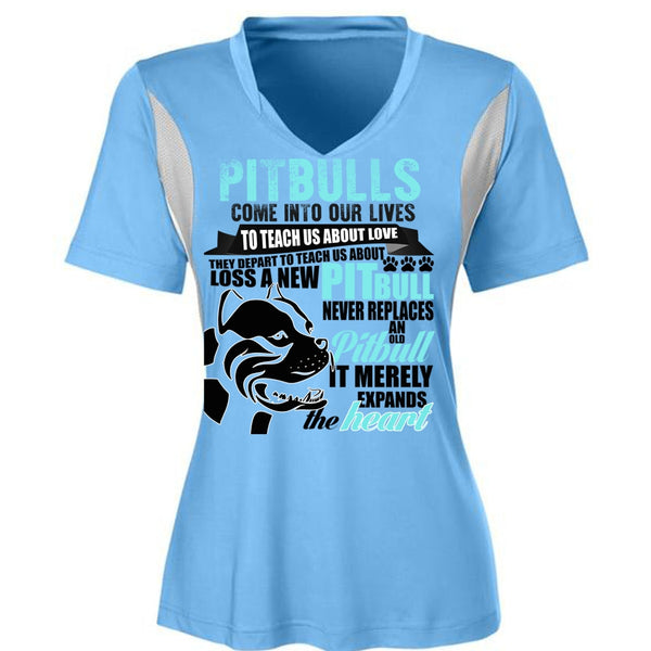 Pit Bulls Come Into Our Lives T Shirt, Loss A New Pit Bull T Shirt