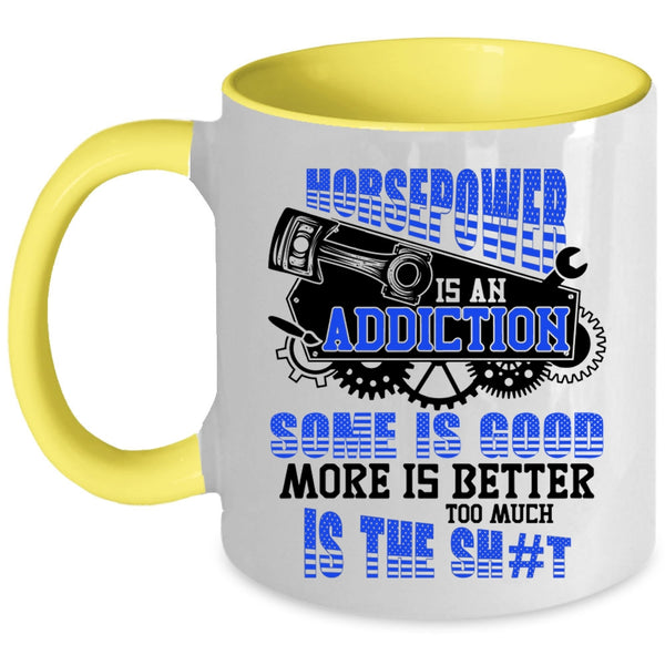 Only A Biker Understands Coffee Mug, Race The Rain Ride The Wind Accent Mug