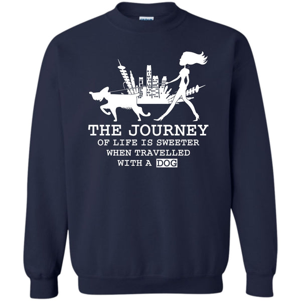 when Travelled With A Dog T Shirt, Coolest Dog Lover Sweatshirt