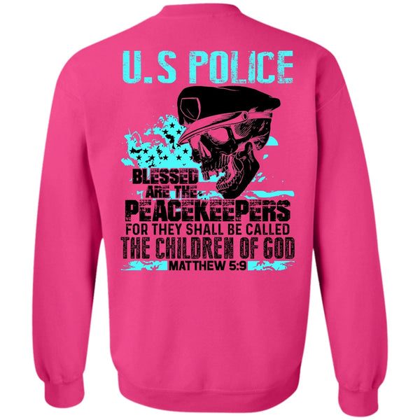I Love Police T Shirt, US Police Sweatshirt
