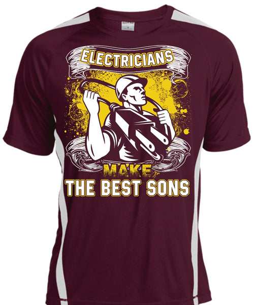 Electricians Make The Best Sons T Shirt, Being An Electrician T Shirt, Cool Shirt