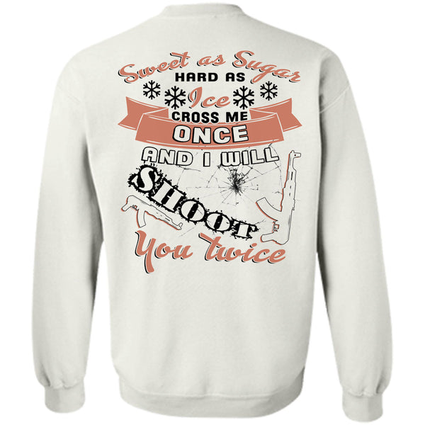 A black t-shirt with the shopify logo