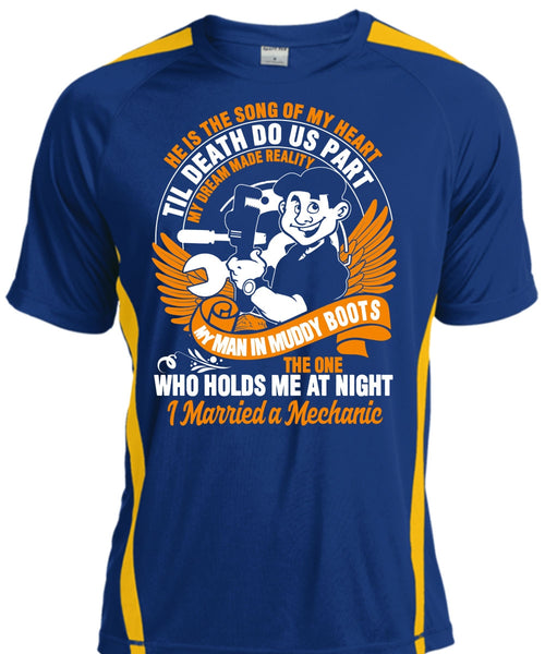 I Married A Mechanic T Shirt, He Is The Song T Shirt, Cool Shirt