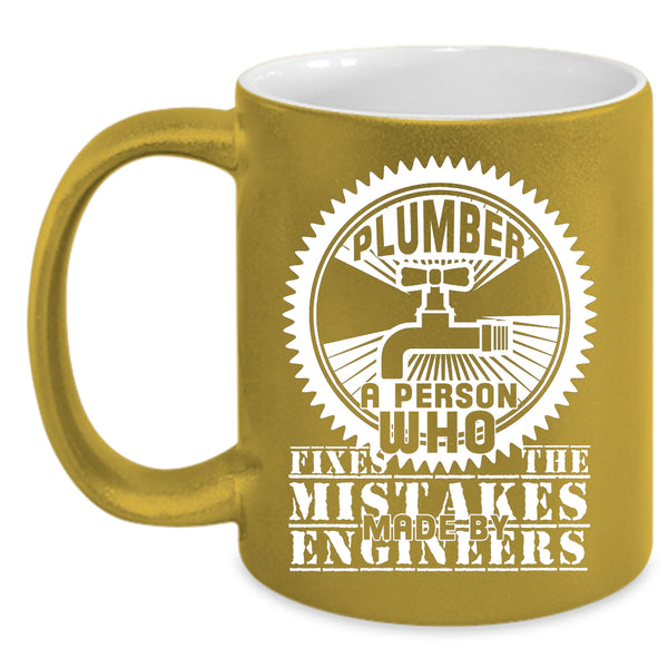 Plumber Coffee Mug, Cool Gift For Plumber Coffee Cup