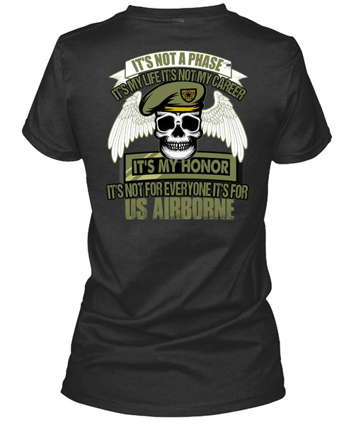 It's For US Airborne T Shirt, It's Not My Career T Shirt