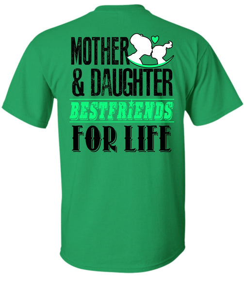 Mother And Daughter Best Friends T Shirt, I Love Mom T Shirt