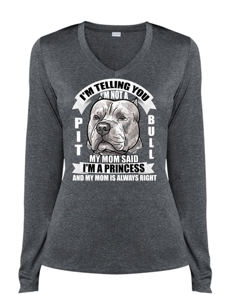 I'm Not A Pit Bull T Shirt, I'm A Princess T Shirt