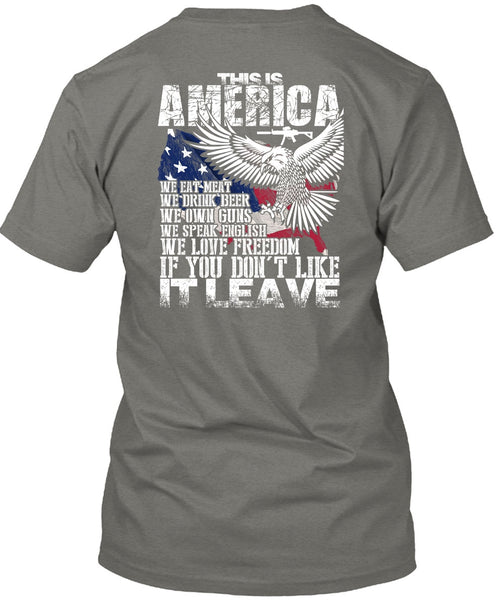 This Is America T Shirt, We Eat Meat T Shirt