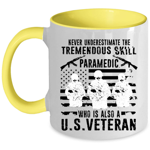 U.S Veteran Coffee Mug, The Tremendous Skill Paramedic Accent Mug