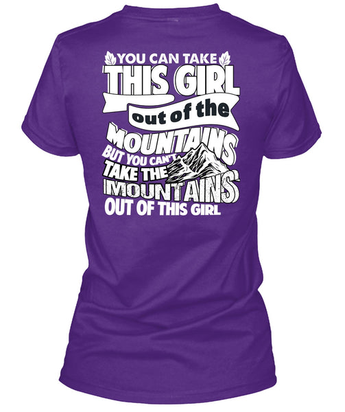 Mountains Out Of This Girl T Shirt, Being A Hiker T Shirt