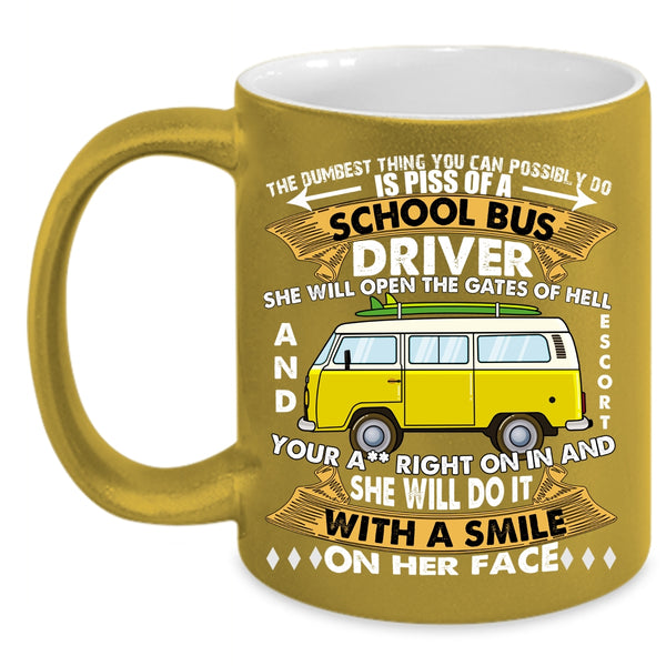 School Bus Driver Coffee Mug, Best Gift For School Bus Driver Coffee Cup