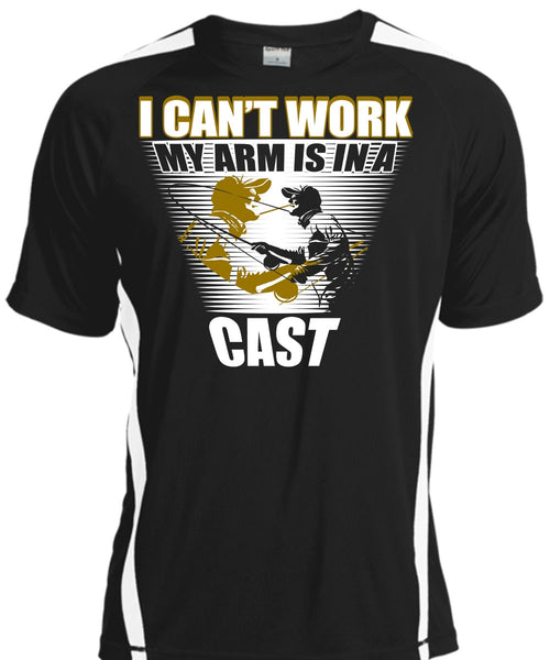 A black t-shirt with the shopify logo