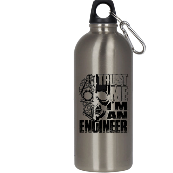 Trust Me I'm An Engineer 20 oz Stainless Steel Bottle,Cool Gift For Engineers Outdoor Sports Water Bottle