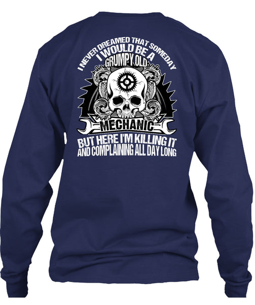 Grumpy Old Mechanic T Shirt, Being A Mechanic T Shirt