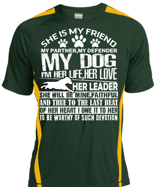 My Defender My Dog T Shirt, I'm Her Life Her Love T Shirt, Cool Shirt