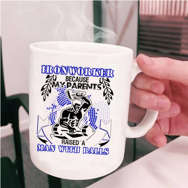 Cool Gift For Ironworkers Coffee Mug, Ironworker Cup