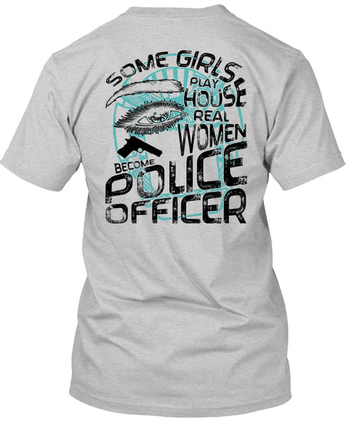 Become Police Officer T Shirt, I Love Police T Shirt