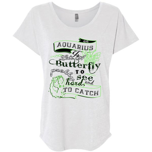 An Aquarius Is Like A Butterfly To See And Too Catch Pretty Harel T Shirt, Life T Shirt