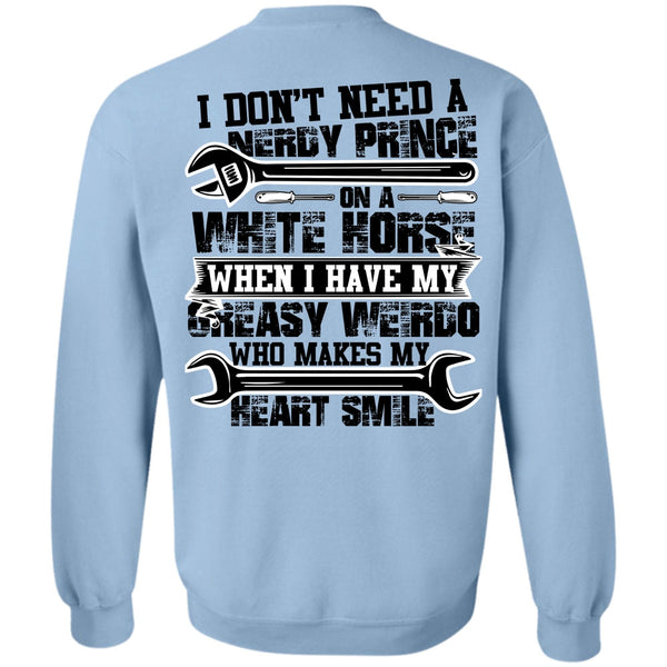 I Love Mechanic T Shirt, Makes My Heart Smile Sweatshirt