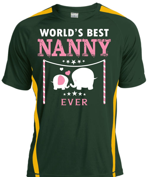 World's Best Nanny Ever T Shirt, Mother's Day T Shirt, Being A Mom T Shirt