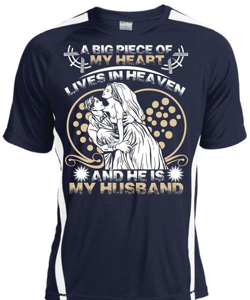 He Is My Husband T Shirt, Lives In Heaven T Shirt, Cool Shirt