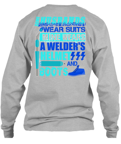 Some Husbands Wear Suits T Shirt, I Love Wife T Shirt