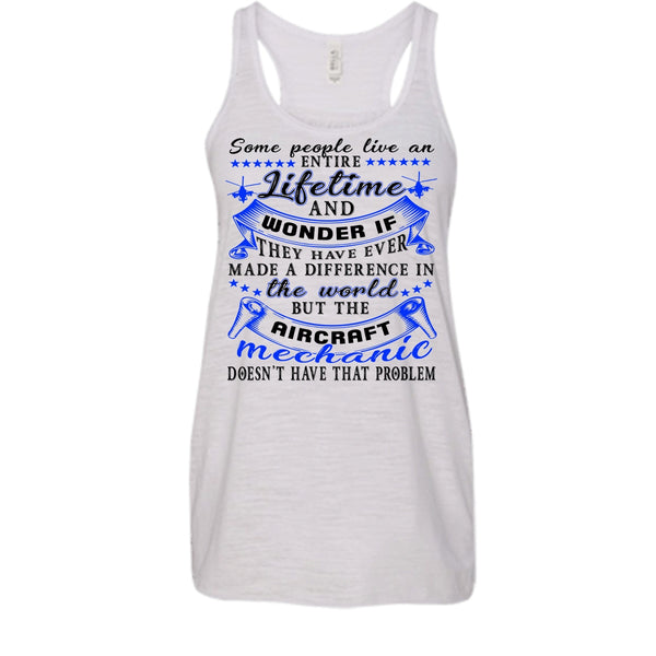 The Aircraft Mechanic T Shirt, Gift For Aircraft Mechanic Tank Top