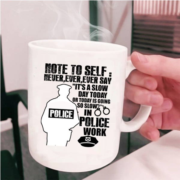 Cute Gift For Policeman Coffee Mug, Awesome Police Officer Cup
