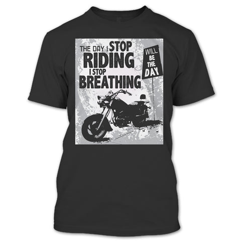 A black t-shirt with the shopify logo