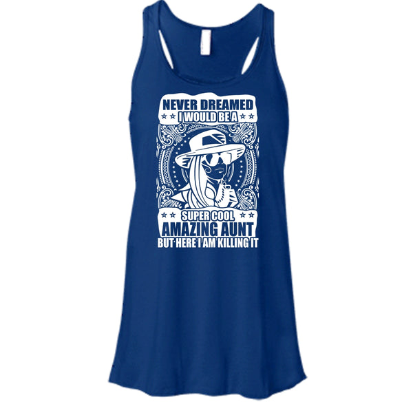 Cool Amazing Aunt T Shirt, Coolest Aunt Tank Top