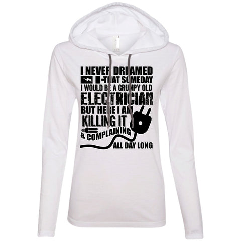 A black t-shirt with the shopify logo