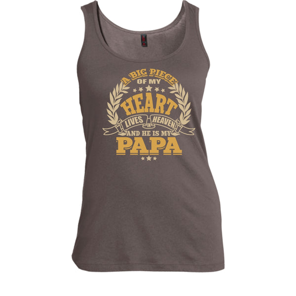 A Big Piece Of My Heart T Shirt, He Is My Papa T Shirt, Cool T Shirt