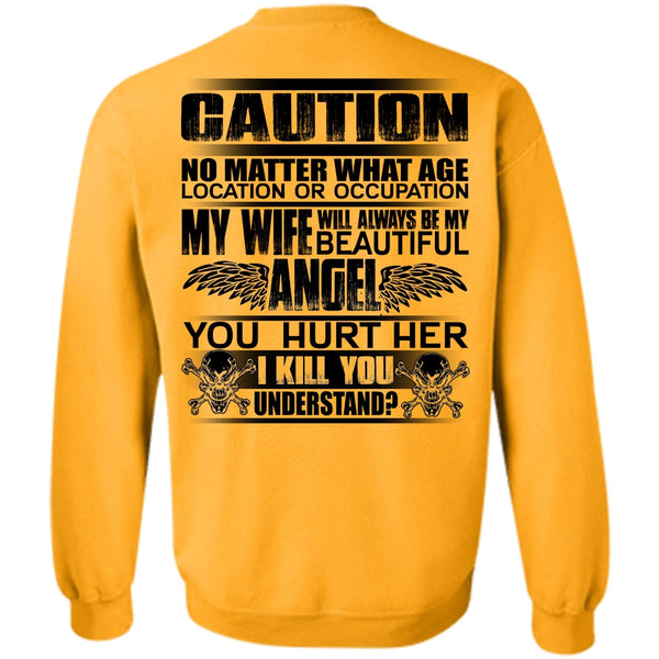 I Love Husband T Shirt, My Wife Will Always Be My Beautiful Sweatshirt