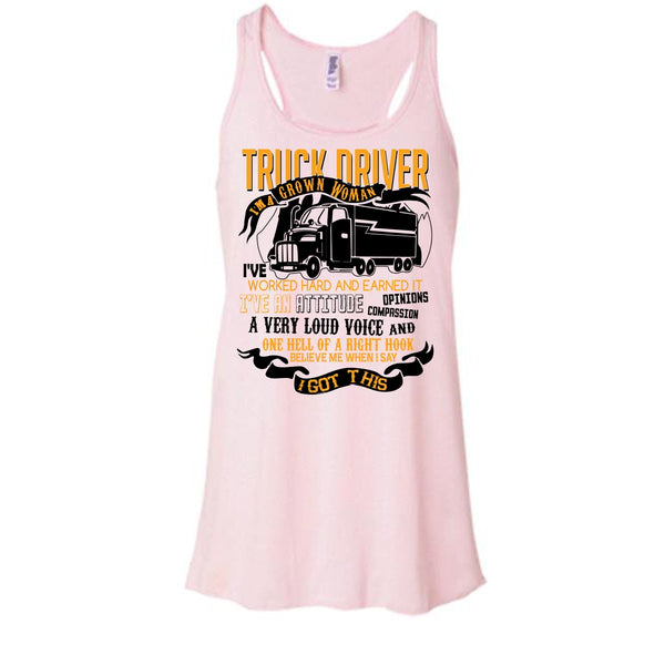 Trucker Driver T Shirt, Coolest Truck Driver Tank Top