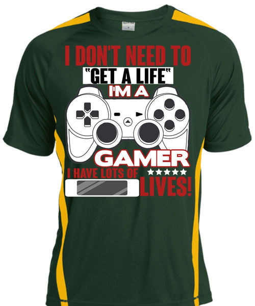 I'm A Gamer T Shirt, Get A Life T Shirt, Cool Shirt