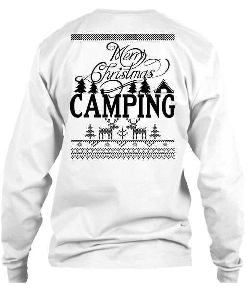Merry Christmas Camping T Shirt, I Love Camping T Shirt