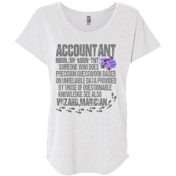 Who Does Precision Guesswork T Shirt, I Love Accountant T Shirt, Awesome T-Shirts
