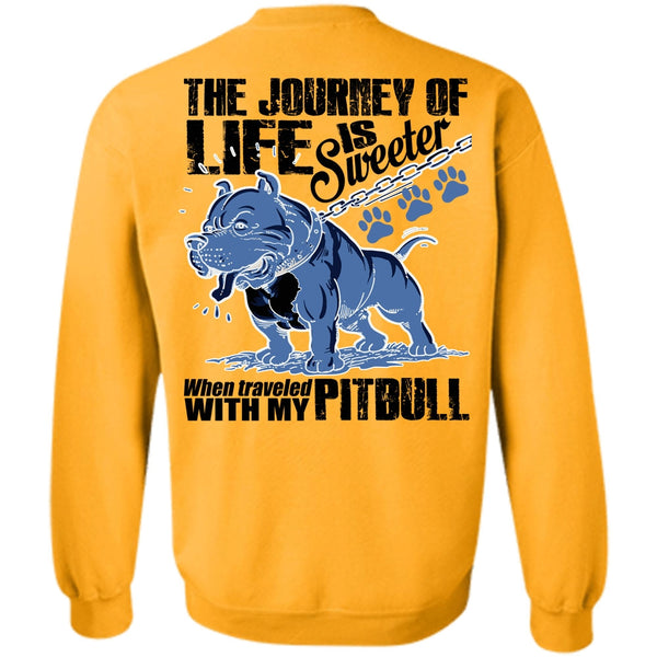 I Love Pit Bull T Shirt, Traveled With My Pit Bull Sweatshirt