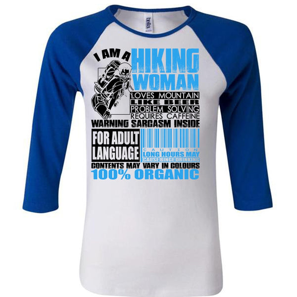 I Am A Hiking Woman T Shirt, I Love Hiking T Shirt, Awesome T-Shirts