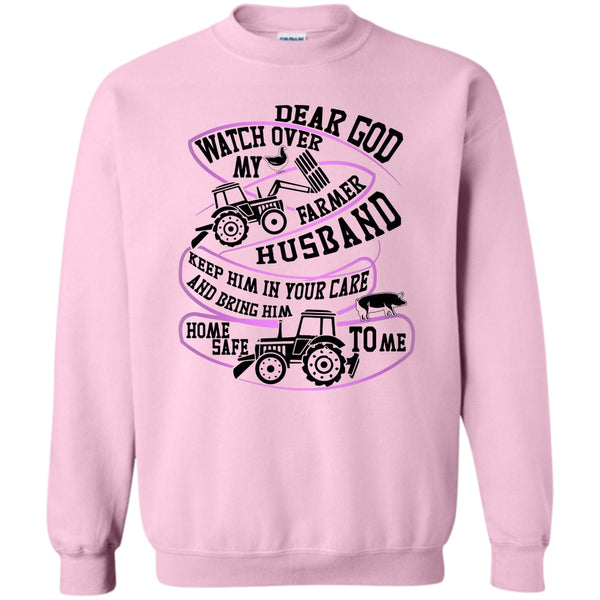 I'm A Farmer's Wife T Shirt, Watch Over My Farmer Husband Sweatshirt